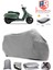 Lambretta X300 Gri Motorsiket Brandası Motor Örtüsü Çadır Su Geçirmez Motosiklet Kılıfı Motor Brandası 1