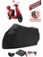 Skjet Bayberry 125 Siyah Motorsiket Brandası Motor Örtüsü Çadır Su Geçirmez Motosiklet Kılıfı Motor Brandası 1