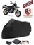 Suzuki DRZ400 Sm Siyah Motorsiket Brandası Motor Örtüsü Çadır Su Geçirmez Motosiklet Kılıfı Motor Brandası 1
