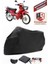 Asya As 100-7 Turkcub Siyah Motorsiket Brandası Motor Örtüsü Çadır Su Geçirmez Motosiklet Kılıfı Motor Brandası 1