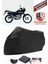 Honda Nx 650 Dominator Siyah Motorsiket Brandası Motor Örtüsü Çadır Su Geçirmez Motosiklet Kılıfı Motor Brandası 1