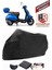 Falcon Soft 50 Siyah Motorsiket Brandası Motor Örtüsü Çadır Su Geçirmez Motosiklet Kılıfı Motor Brandası 1