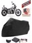 Regal Raptor Daytona 350 Siyah Motorsiket Brandası Motor Örtüsü Çadır Su Geçirmez Motosiklet Kılıfı Motor Brandası 1