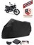Rks 125R Siyah Motorsiket Brandası Motor Örtüsü Çadır Su Geçirmez Motosiklet Kılıfı Motor Brandası 1