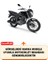 Rks 125R Siyah Motorsiket Brandası Motor Örtüsü Çadır Su Geçirmez Motosiklet Kılıfı Motor Brandası 2