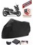 Honda NSS300 Forza Siyah Motorsiket Brandası Motor Örtüsü Çadır Su Geçirmez Motosiklet Kılıfı Motor Brandası 1