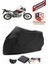 Honda Xl 700 Transalp Siyah Motorsiket Brandası Motor Örtüsü Çadır Su Geçirmez Motosiklet Kılıfı Motor Brandası 1