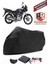 Kymco Ck 125 Pulsar Siyah Motorsiket Brandası Motor Örtüsü Çadır Su Geçirmez Motosiklet Kılıfı Motor Brandası 1