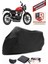 Triumph Street Twin Siyah Motorsiket Brandası Motor Örtüsü Çadır Su Geçirmez Motosiklet Kılıfı Motor Brandası 1