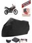 Triumph Tiger Siyah Motorsiket Brandası Motor Örtüsü Çadır Su Geçirmez Motosiklet Kılıfı Motor Brandası 1