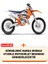Ktm 125 Sx Gri Motorsiket Brandası Motor Örtüsü Çadır Su Geçirmez Motosiklet Kılıfı Motor Brandası 2