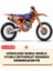 Ktm 250 Sxf Gri Motorsiket Brandası Motor Örtüsü Çadır Su Geçirmez Motosiklet Kılıfı Motor Brandası 2