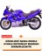 Suzuki Gsx 600 F Siyah Motorsiket Brandası Motor Örtüsü Çadır Su Geçirmez Motosiklet Kılıfı Motor Brandası 2