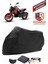 Sym Symnh x 125 Siyah Motorsiket Brandası Motor Örtüsü Çadır Su Geçirmez Motosiklet Kılıfı Motor Brandası 1