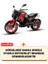 Sym Symnh x 125 Siyah Motorsiket Brandası Motor Örtüsü Çadır Su Geçirmez Motosiklet Kılıfı Motor Brandası 2