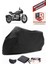 Triumph Rocket 3 R Siyah Motorsiket Brandası Motor Örtüsü Çadır Su Geçirmez Motosiklet Kılıfı Motor Brandası 1