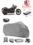 Kawasaki Vn 900 Custom Arka Çanta Uyumlu (Gri) Motorsiket Brandası Motor Örtüsü Çadır Su Geçirmez Motosiklet Kılıfı Motor Brandası 1