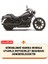 Kawasaki Vn 900 Custom Arka Çanta Uyumlu (Gri) Motorsiket Brandası Motor Örtüsü Çadır Su Geçirmez Motosiklet Kılıfı Motor Brandası 2