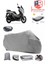 Yamaha Nmax 155 Arka Çanta Uyumlu (Gri) Motorsiket Brandası Motor Örtüsü Çadır Su Geçirmez Motosiklet Kılıfı Motor Brandası 1