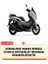 Yamaha Nmax 155 Arka Çanta Uyumlu (Gri) Motorsiket Brandası Motor Örtüsü Çadır Su Geçirmez Motosiklet Kılıfı Motor Brandası 2