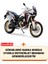 Honda CRF1100L Africa Twin Siyah Motorsiket Brandası Motor Örtüsü Çadır Su Geçirmez Motosiklet Kılıfı Motor Brandası 2