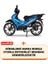 Falcon Master 50 Gri Motorsiket Brandası Motor Örtüsü Çadır Su Geçirmez Motosiklet Kılıfı Motor Brandası 2