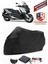 Vitello Heron 125 Siyah Motorsiket Brandası Motor Örtüsü Çadır Su Geçirmez Motosiklet Kılıfı Motor Brandası 1