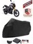 Arora mt 125 Siyah Motorsiket Brandası Motor Örtüsü Çadır Su Geçirmez Motosiklet Kılıfı Motor Brandası 1