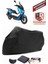 Arora Zrx 200 Siyah Motorsiket Brandası Motor Örtüsü Çadır Su Geçirmez Motosiklet Kılıfı Motor Brandası 1