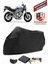 Yamaha Fz6 Fazer Abs Siyah Motorsiket Brandası Motor Örtüsü Çadır Su Geçirmez Motosiklet Kılıfı Motor Brandası 1