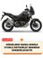 Honda CRF1100L Africa Twin Arka Çanta Uyumlu (Gri) Motorsiket Brandası Motor Örtüsü Çadır Su Geçirmez Motosiklet Kılıfı Motor Brandası 2