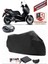 Yamaha X-Max 250 Momodesign Siyah Arka Çanta Uyumlu Motorsiket Brandası Motor Örtüsü Çadır Su Geçirmez Motosiklet Kılıfı Motor Brandası 1