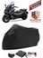 Sym Maxsym Tl 508 Siyah Motorsiket Brandası Motor Örtüsü Çadır Su Geçirmez Motosiklet Kılıfı Motor Brandası 1
