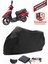 Kral Motor Spica 100 Siyah Motorsiket Brandası Motor Örtüsü Çadır Su Geçirmez Motosiklet Kılıfı Motor Brandası 1