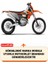 Ktm 450 Exc Siyah Motorsiket Brandası Motor Örtüsü Çadır Su Geçirmez Motosiklet Kılıfı Motor Brandası 2