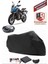 Cf Moto 650MT Siyah Arka Çanta Uyumlu Motorsiket Brandası Motor Örtüsü Çadır Su Geçirmez Motosiklet Kılıfı Motor Brandası 1