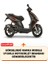 Piaggio Nrg Power 50 Arka Çanta Uyumlu (Gri) Motorsiket Brandası Motor Örtüsü Çadır Su Geçirmez Motosiklet Kılıfı Motor Brandası 2