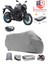 Yamaha Mt-03 Arka Çanta Uyumlu (Gri) Motorsiket Brandası Motor Örtüsü Çadır Su Geçirmez Motosiklet Kılıfı Motor Brandası 1