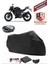Kawasaki Z 250SL Siyah Arka Çanta Uyumlu Motorsiket Brandası Motor Örtüsü Çadır Su Geçirmez Motosiklet Kılıfı Motor Brandası 1