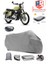 Jawa Forty Two Arka Çanta Uyumlu (Gri) Motorsiket Brandası Motor Örtüsü Çadır Su Geçirmez Motosiklet Kılıfı Motor Brandası 1