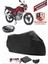 Mondial 125 Mh Siyah Arka Çanta Uyumlu Motorsiket Brandası Motor Örtüsü Çadır Su Geçirmez Motosiklet Kılıfı Motor Brandası 1