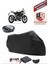 Triumph Speed Triple 1200 Rr Siyah Arka Çanta Uyumlu Motorsiket Brandası Motor Örtüsü Çadır Su Geçirmez Motosiklet Kılıfı Motor Brandası 1