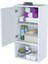 Armin 50 x 85 x 32,5 cm Makine Üstü Asma ve Çok Amaçlı Banyo Dolabı 4