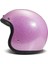 Jet Retro Açık Motosiklet Kaskı Glitter Pink 3