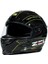 ZS-1800B Carbon Motosiklet Kaskı Am8 Fluo Yellow 1