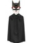 Litae Trend Batman Maskesi Catwoman ve Batman Pelerini Siyah Set 1