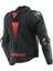 Süper Speed 4 Lthr Korumalı Deri Motosiklet Montu Blk Mat Red 2
