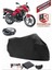 Kanuni S170T Siyah Arka Çanta Uyumlu Motorsiket Brandası Motor Örtüsü Çadır Su Geçirmez Motosiklet Kılıfı Motor Brandası 1
