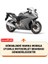 Honda Vfr 800 Arka Çanta Uyumlu (Gri) Motorsiket Brandası Motor Örtüsü Çadır Su Geçirmez Motosiklet Kılıfı Motor Brandası 2