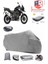 Triumph Tiger 1200 Xca Arka Çanta Uyumlu (Gri) Motorsiket Brandası Motor Örtüsü Çadır Su Geçirmez Motosiklet Kılıfı Motor Brandası 1